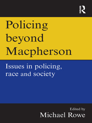 cover image of Policing beyond Macpherson